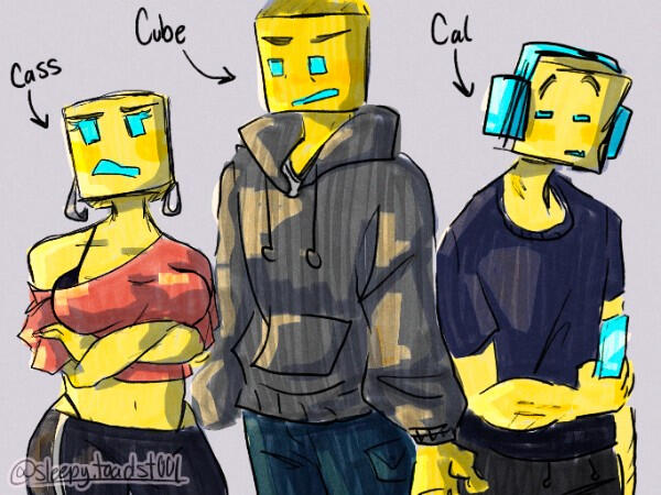 Cube Triplets