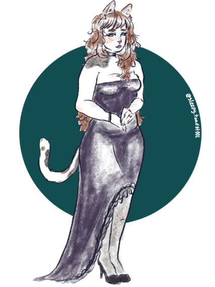 Kitty at Prom
